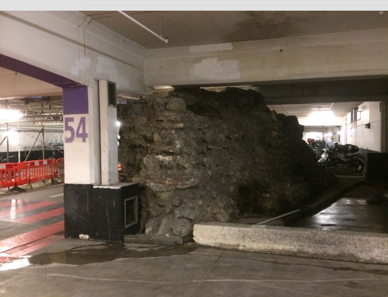 File:Roman Wall in car park.jpg