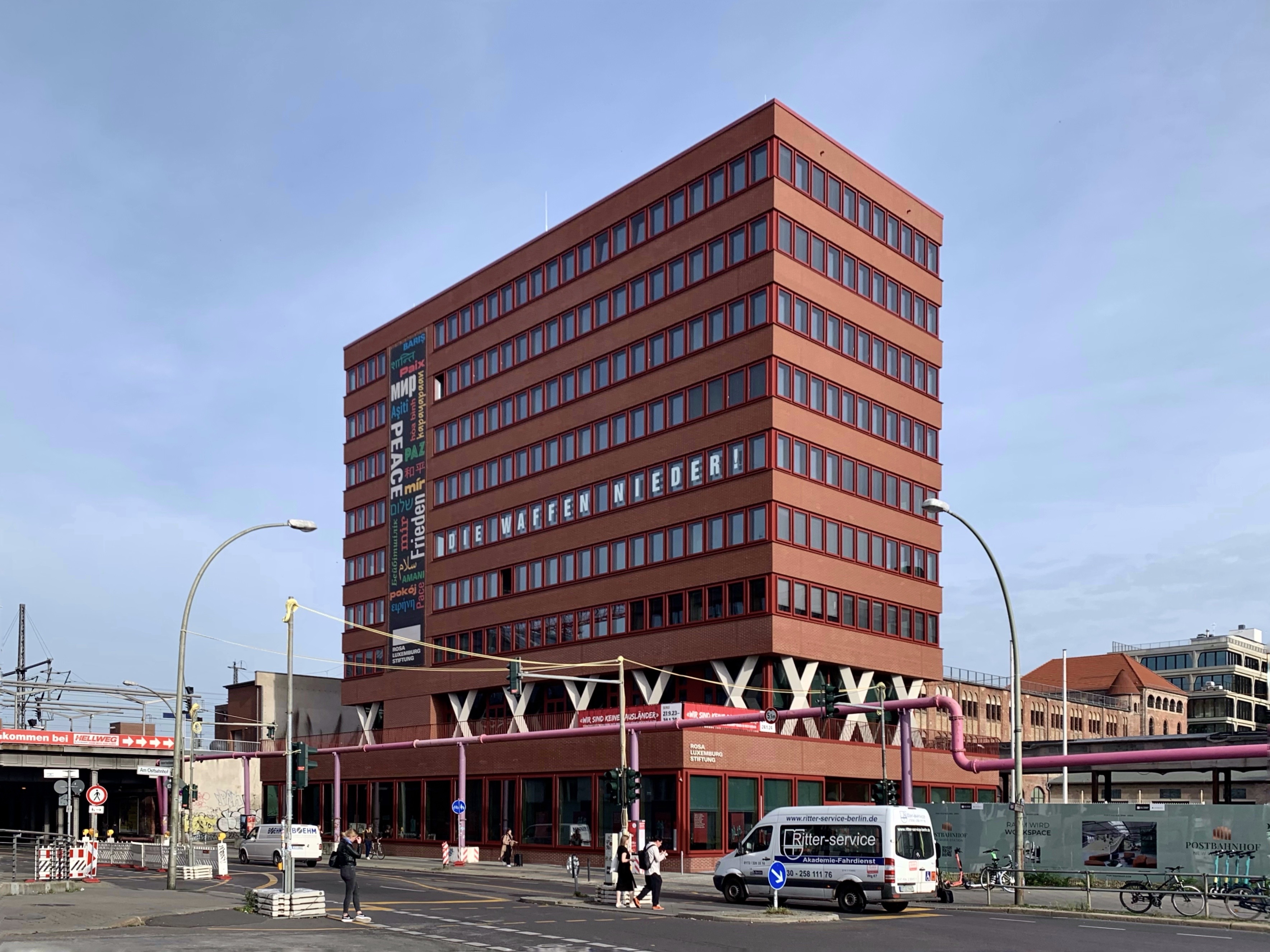 The headquarters of the Rosa Luxemburg Foundation