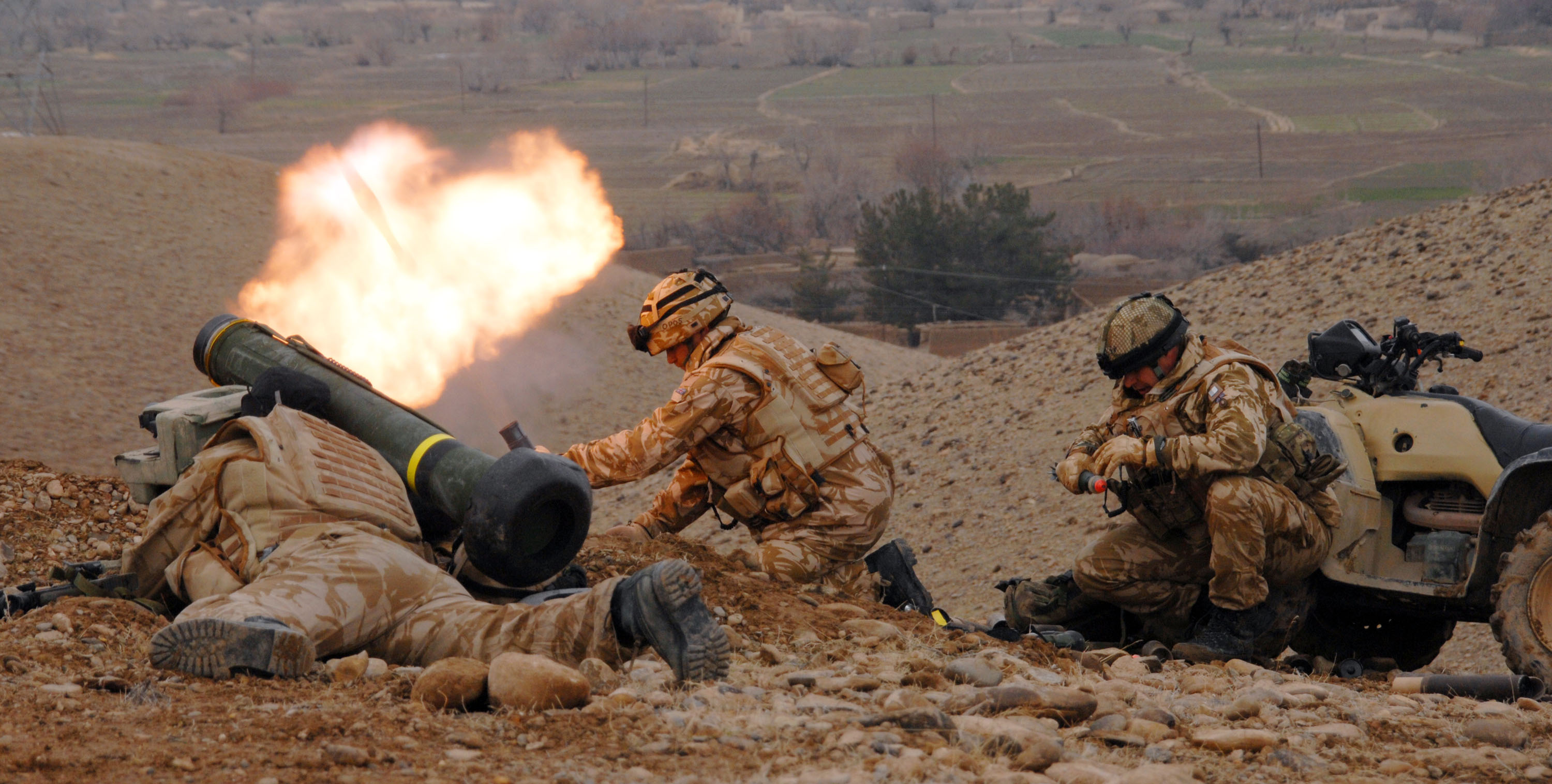 File:Royal Marines from Fire Support Troop, Charlie Company, 40