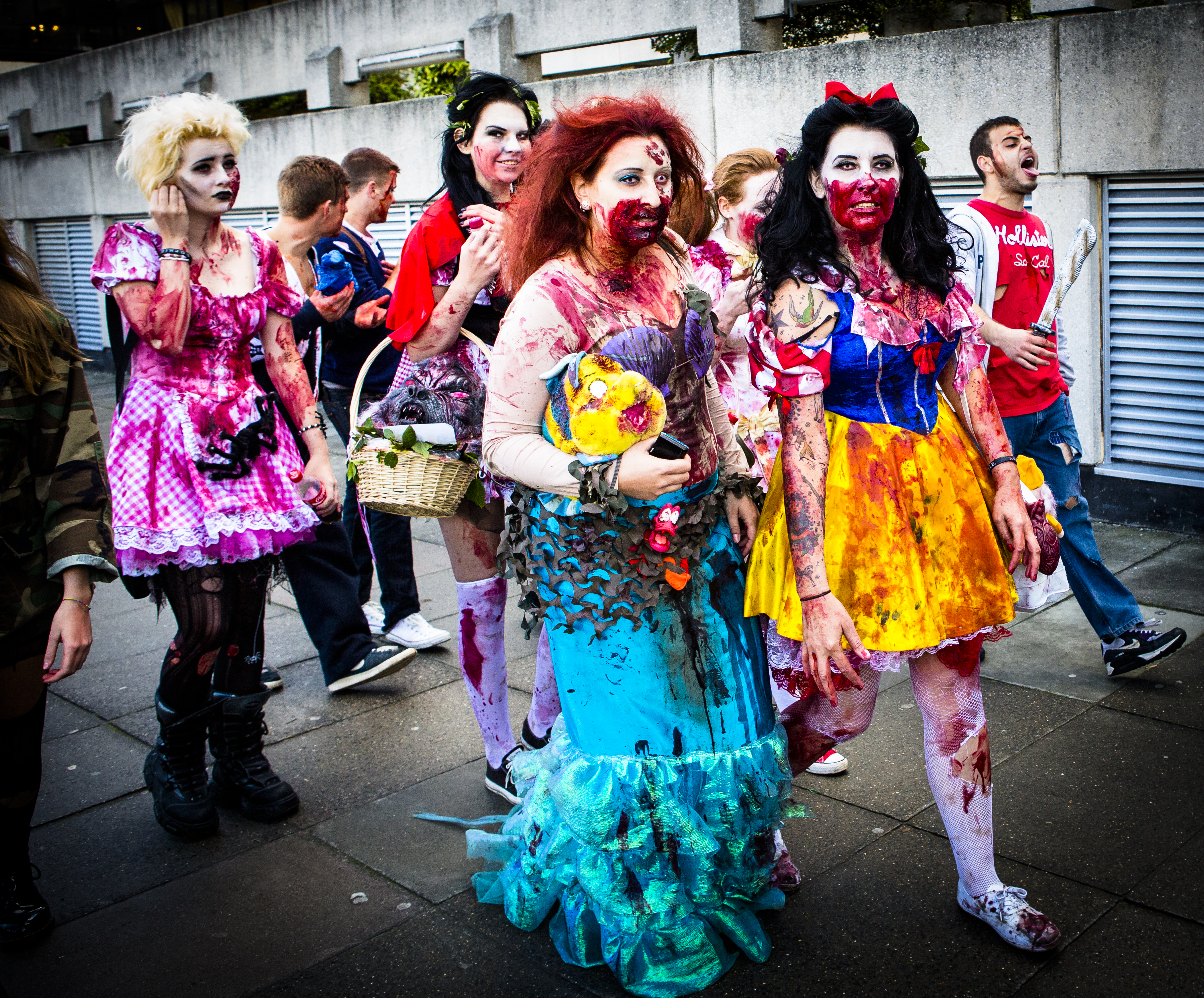 zombie little mermaid costume