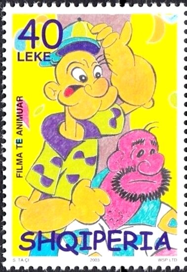 File:Stamp of Albania - 2003 - Colnect 373266 - Popeye and Brutus.jpeg