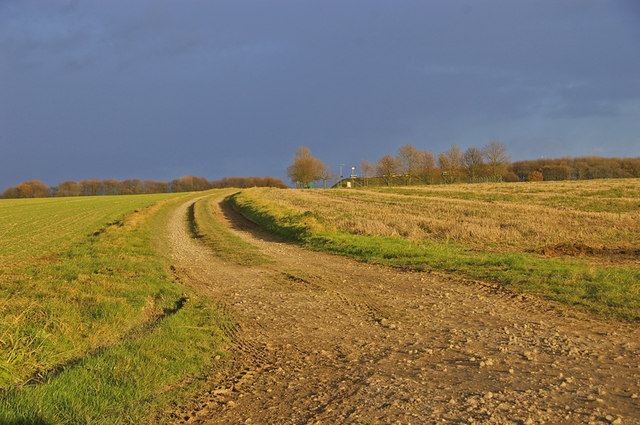 File:The Track to Saxby Wolds Reservoir. - geograph.org.uk - 1058321.jpg