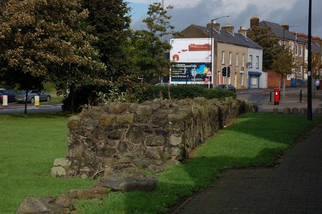 File:Town wall, Carrickfergus (2) - geograph.org.uk - 250527.jpg