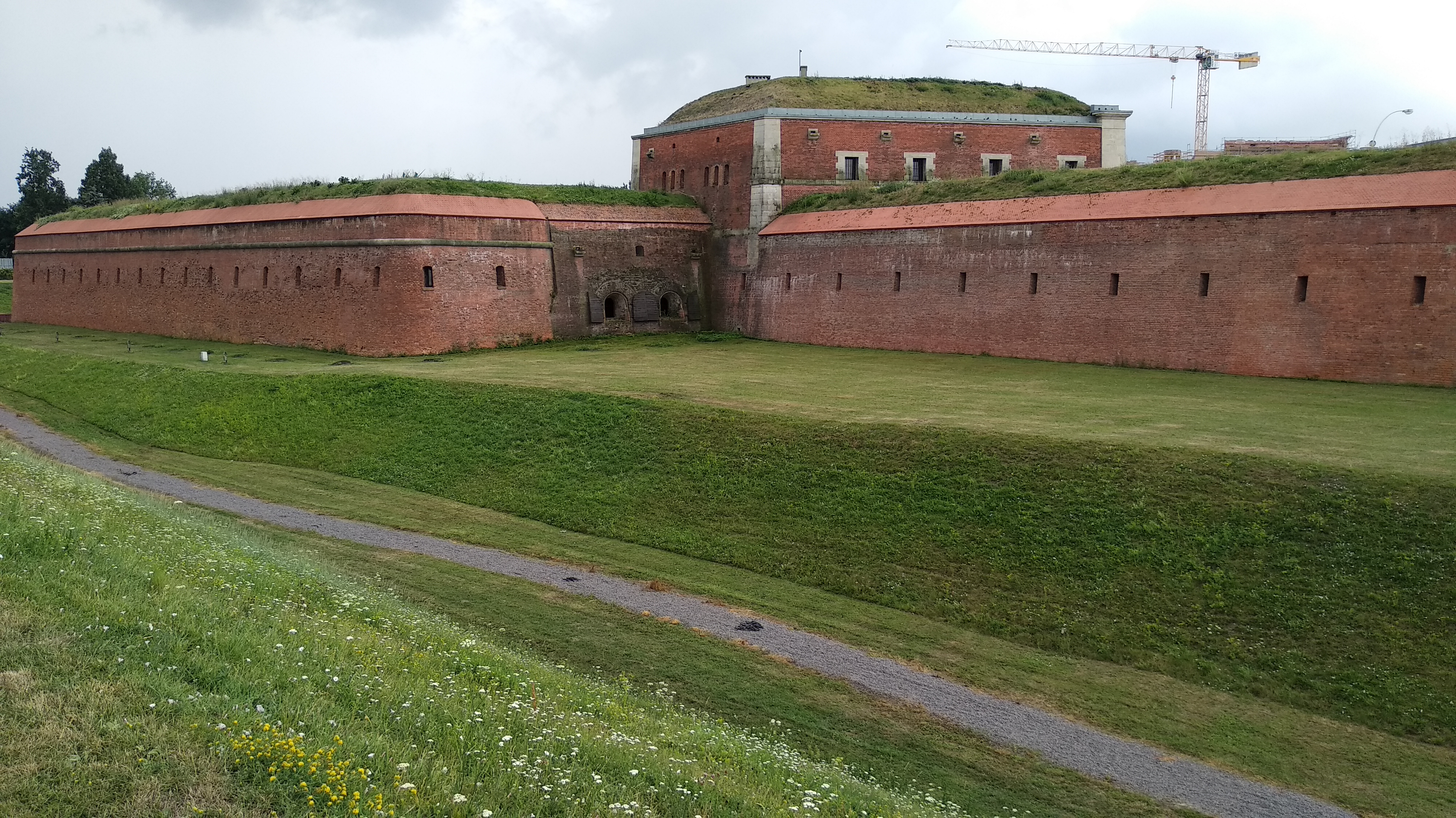 Польский город крепость