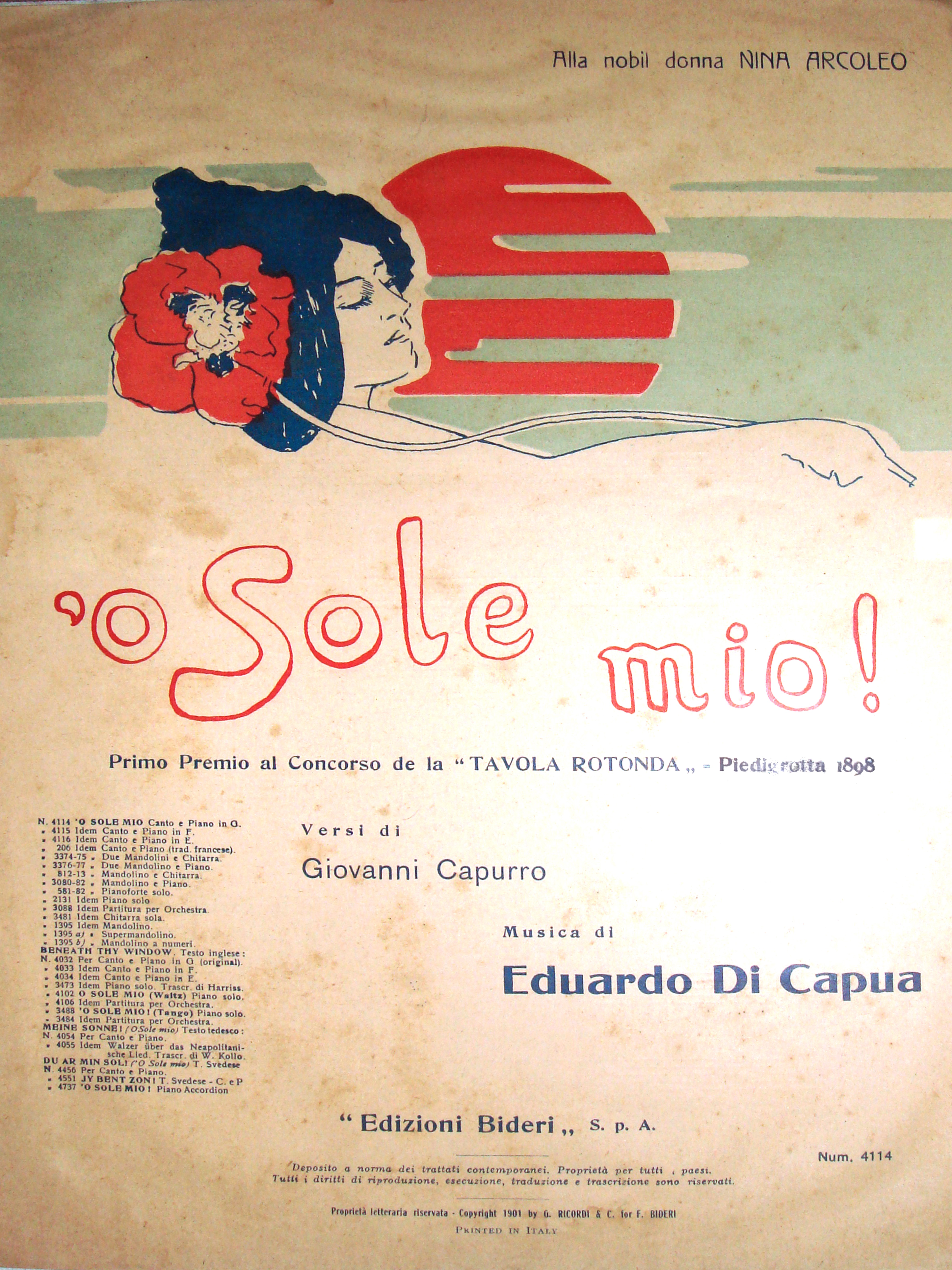 O sole mio Wikip dia