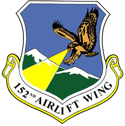 152e Airlift Wing, Nevada Air National Guard, emblème (140926-F-JZ567-206) .png