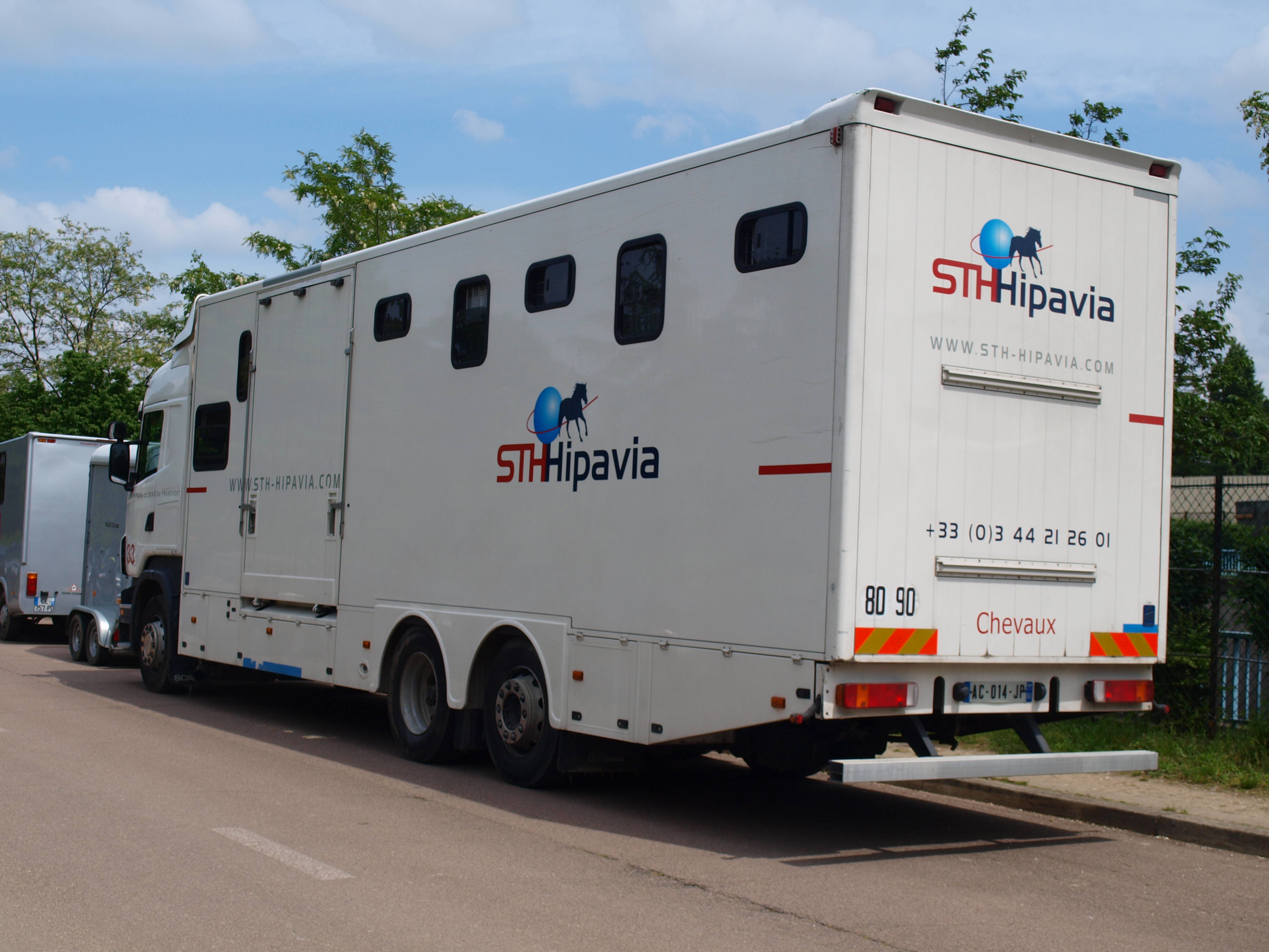 camion à chevaux