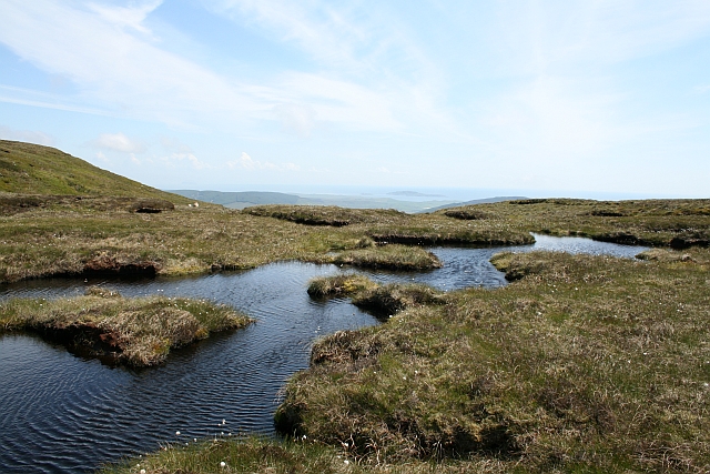 File:Boggy Area on Cnoc Moy. - geograph.org.uk - 452522.jpg