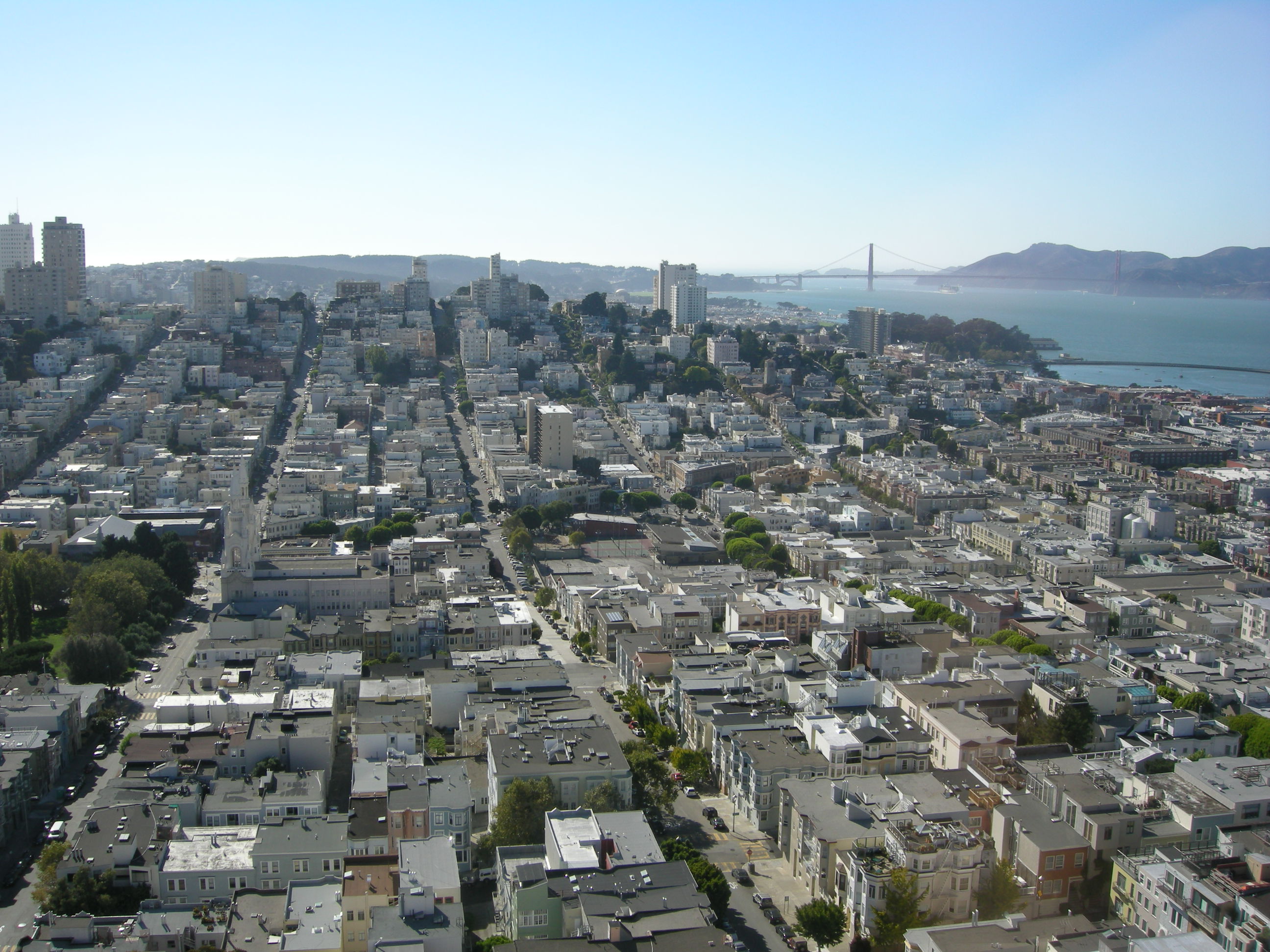 coit tower view