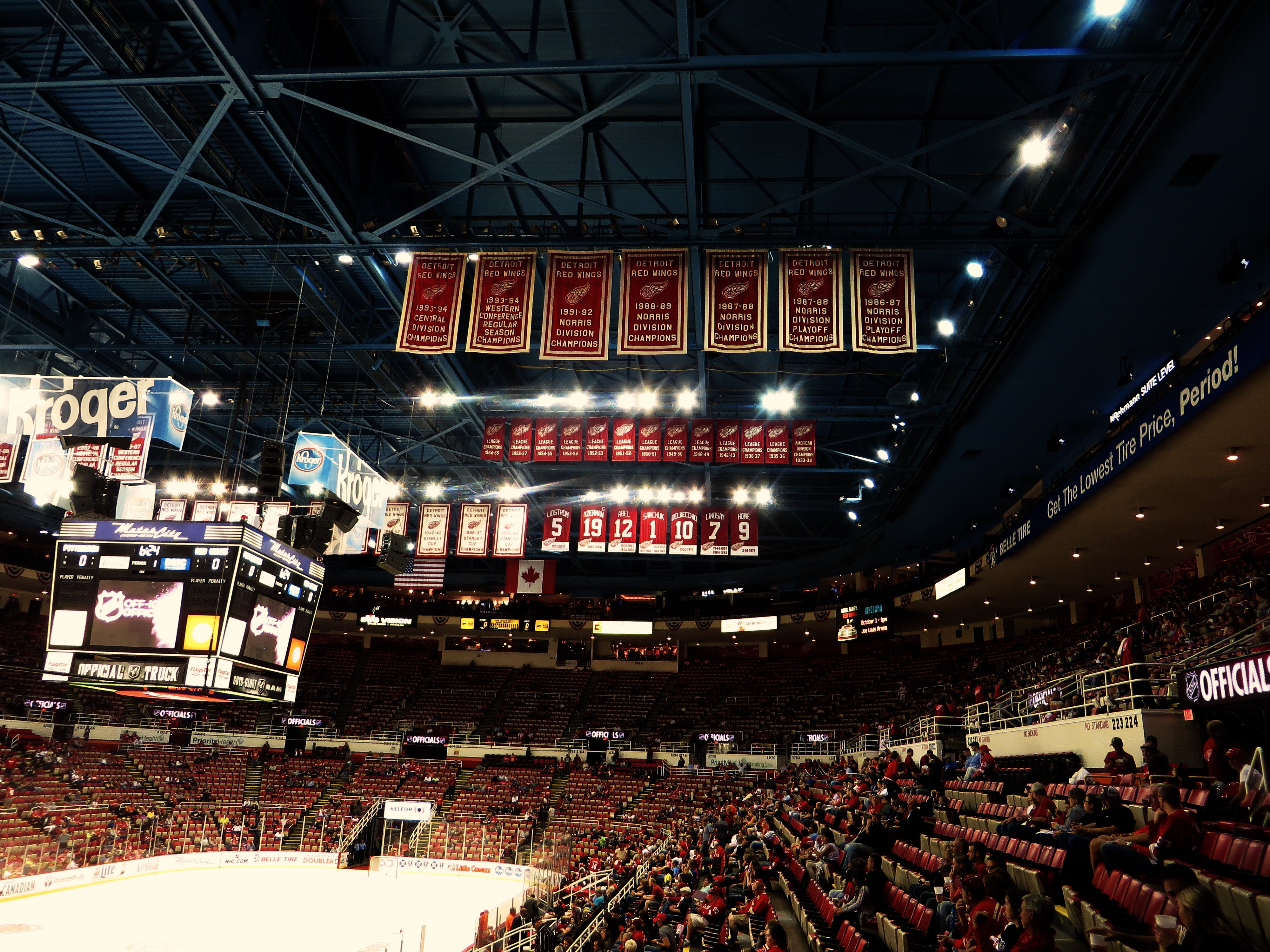 detroit red wings retired jersey numbers