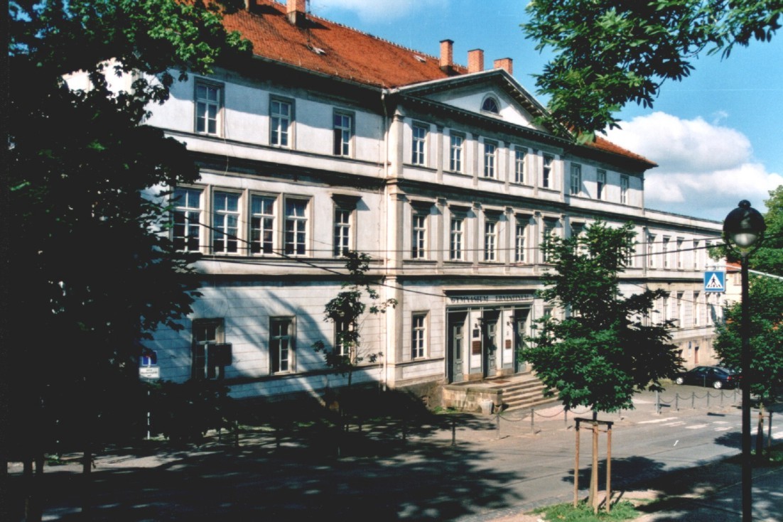 Picture of the gymnasium Ernestinum in Gotha.