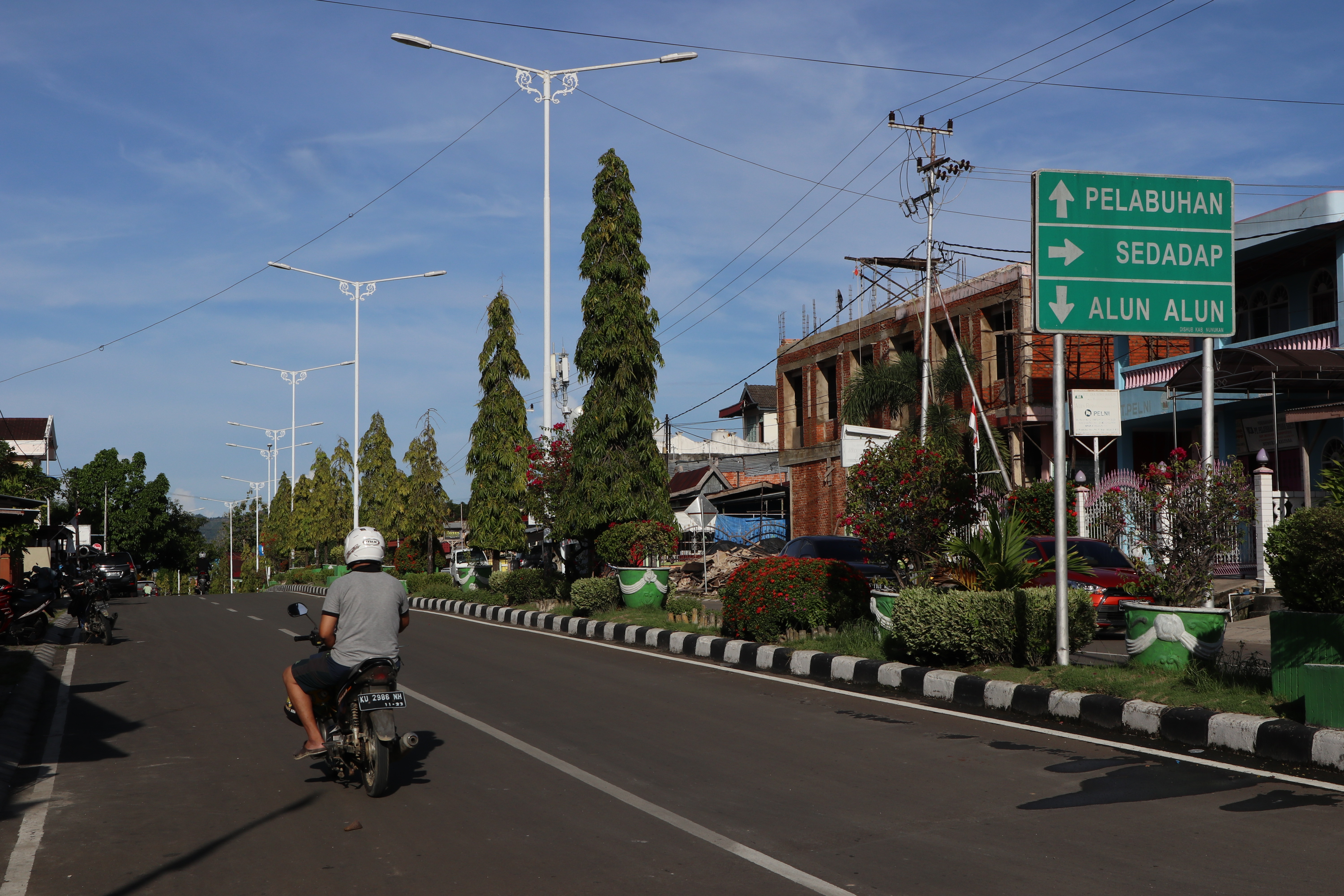 Jalan Protokol di Kota Nunukan