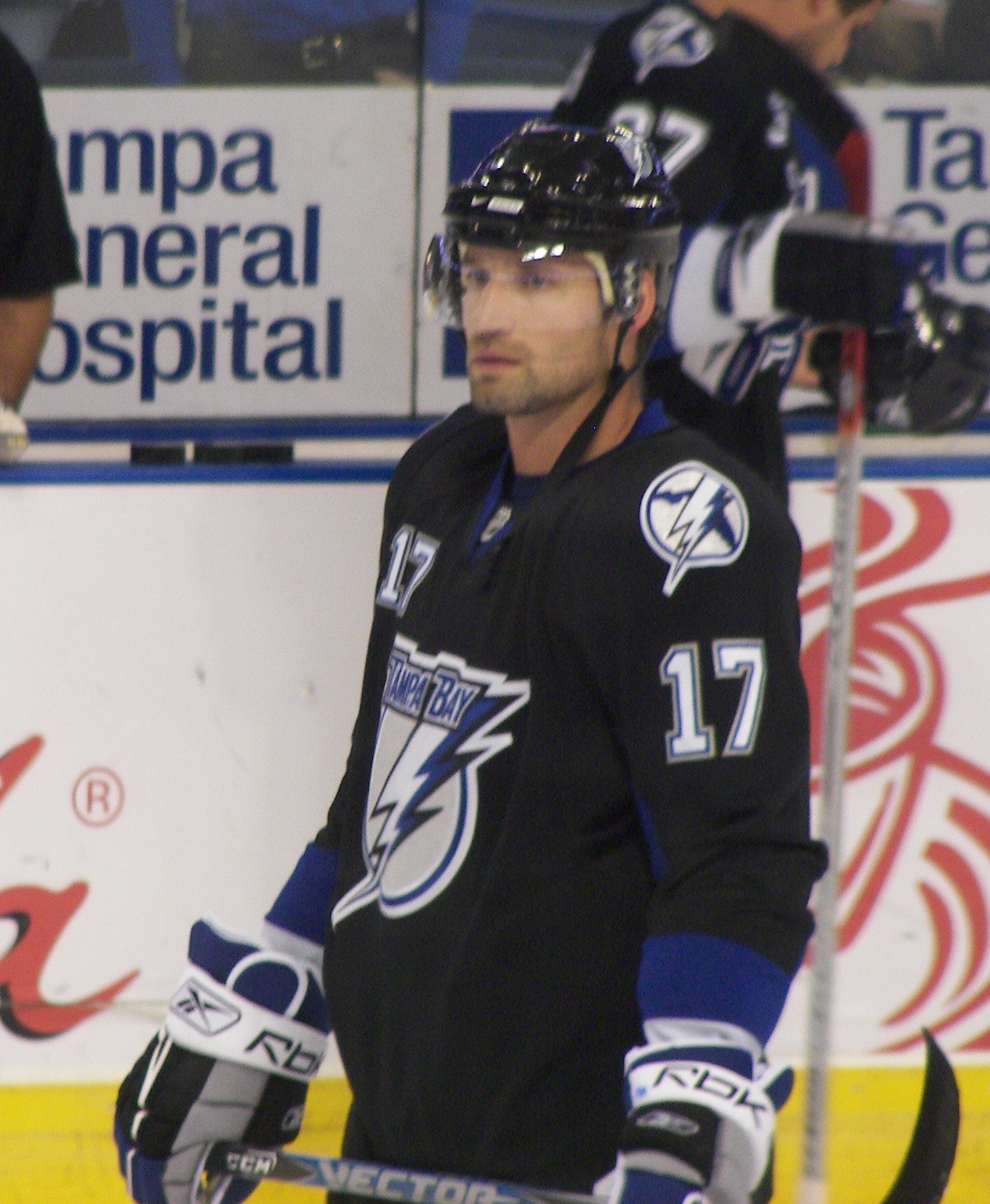 Hlaváč with the [[Tampa Bay Lightning]] in 2007