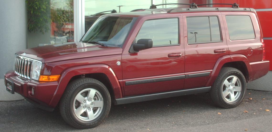 Trail ready jeep commander