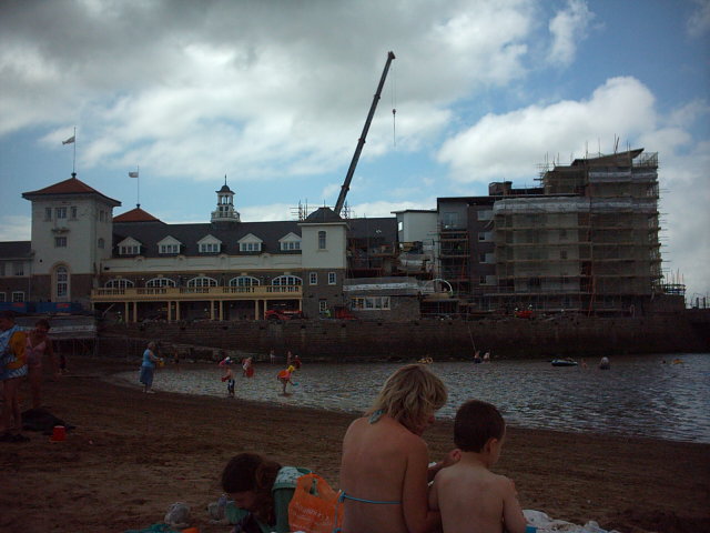 File:Knightstone Pier during redevelopment - geograph.org.uk - 791937.jpg