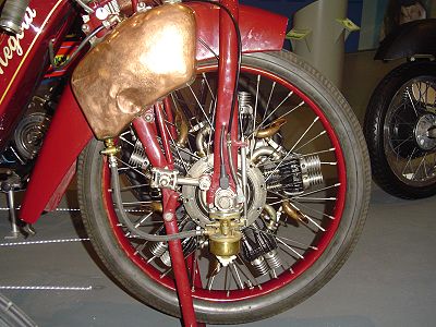 Die Megola - Frühzeitlicher Deutscher Chopper mit 5 Zylinderfrontmotor Megola