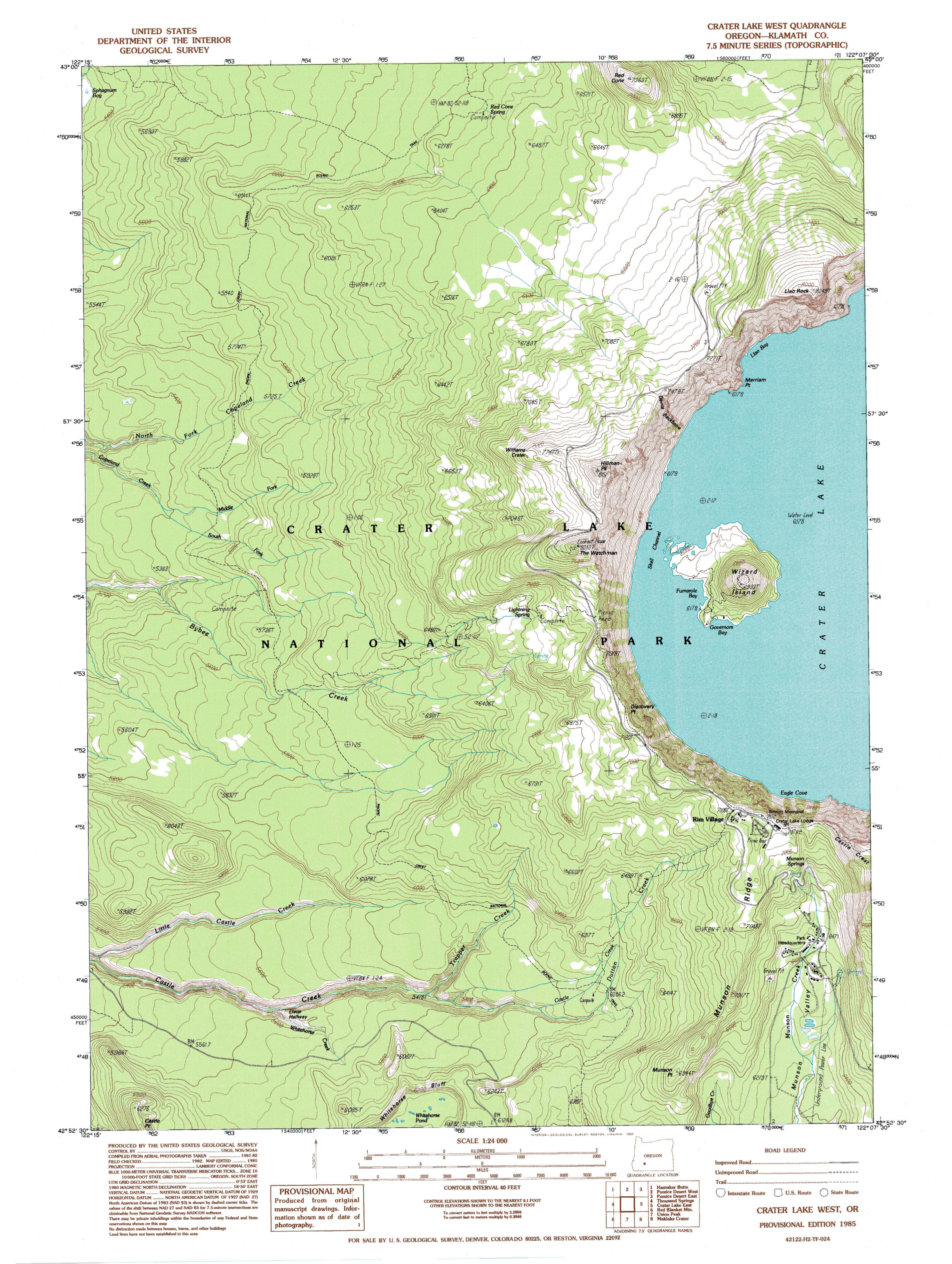 Crater Lake Topographic Map File:nps Crater-Lake-West-Topo-Map.jpg - Wikimedia Commons