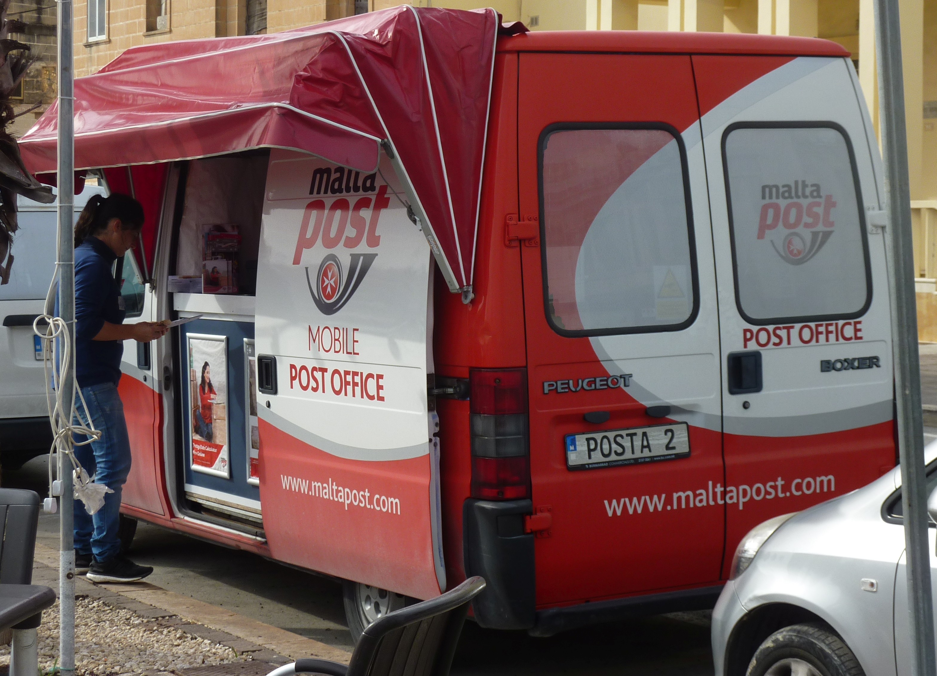 post office van