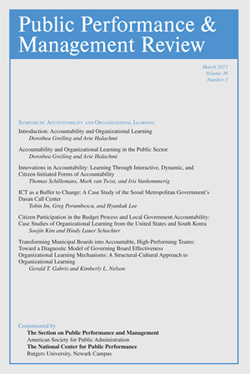 <i>Public Performance & Management Review</i> Academic journal