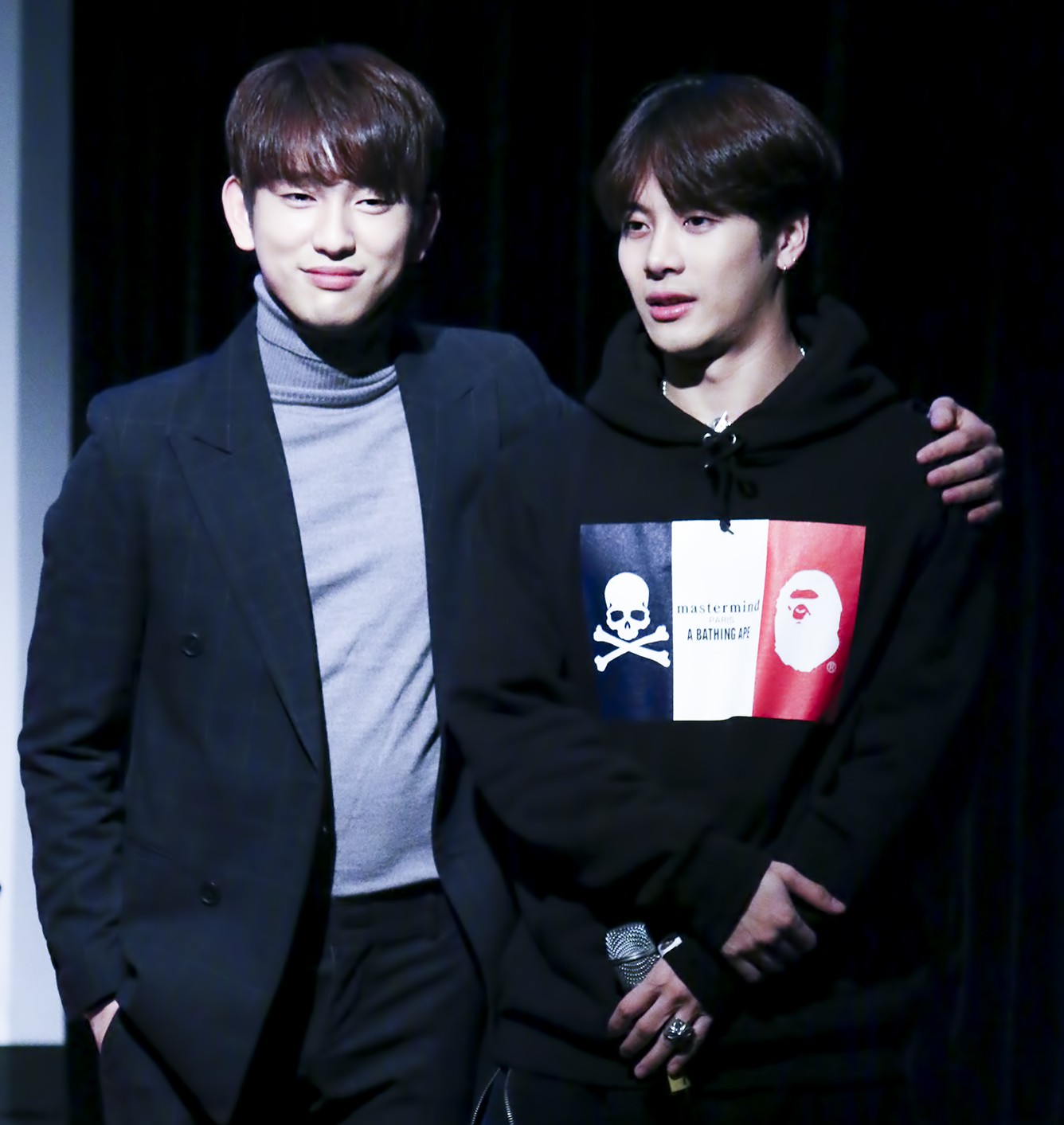 File:Park Jin-young and Jackson Wang at a fansigning event in