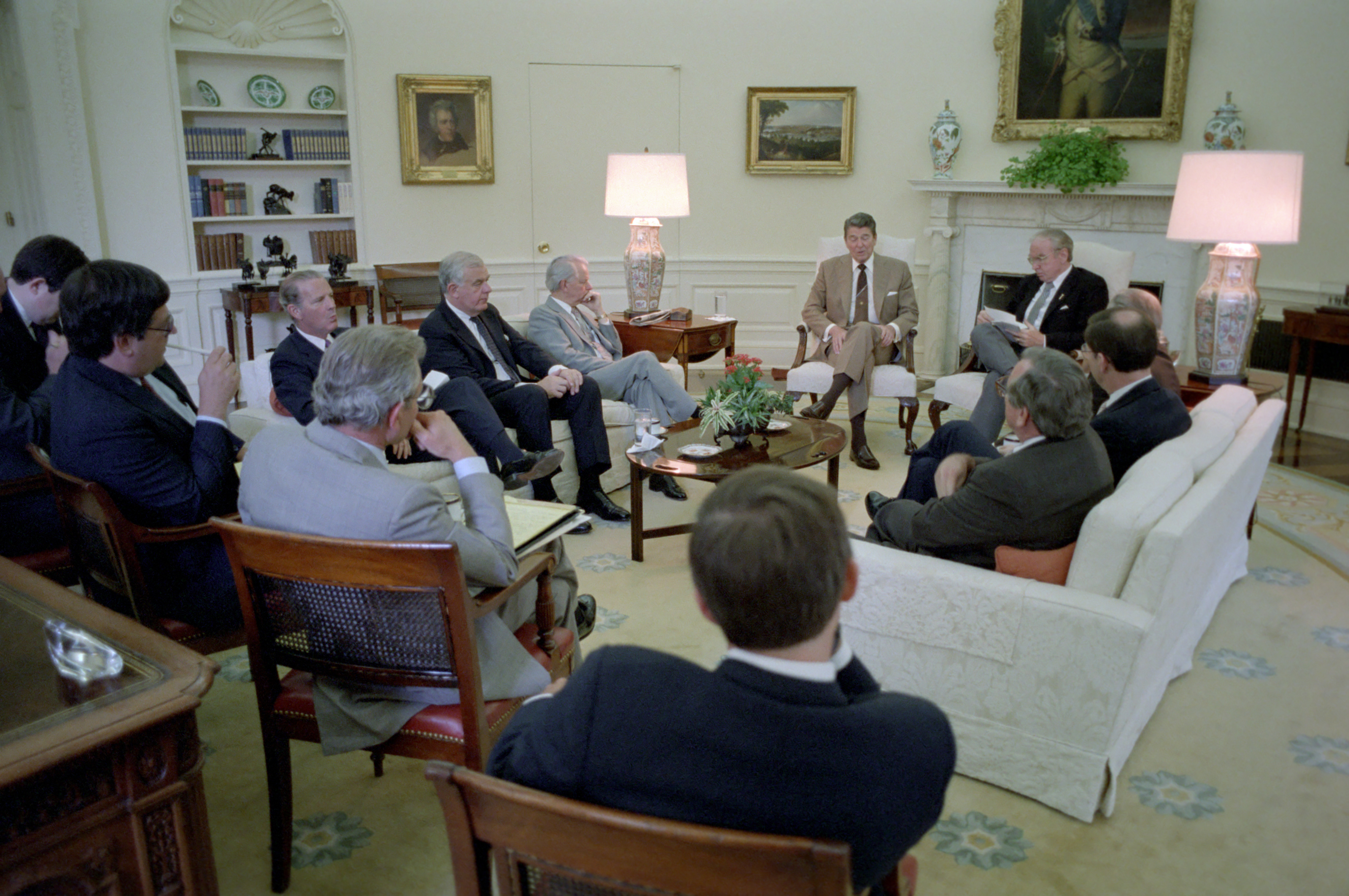 reagan oval office