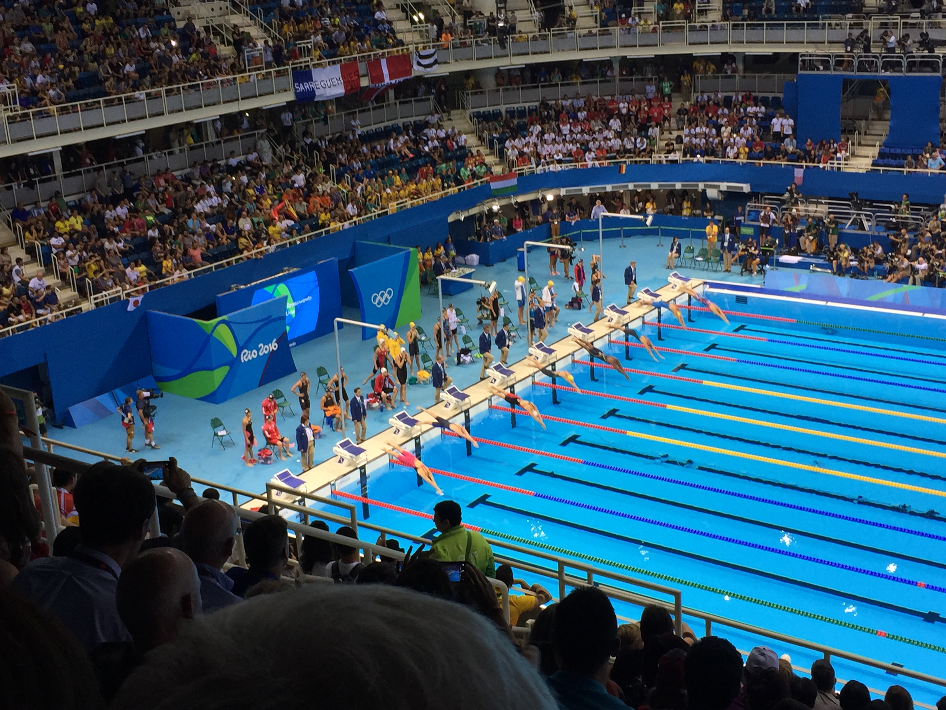 File Rio 16 Olympics Swimming 6 August Evening Session Jpg Wikimedia Commons