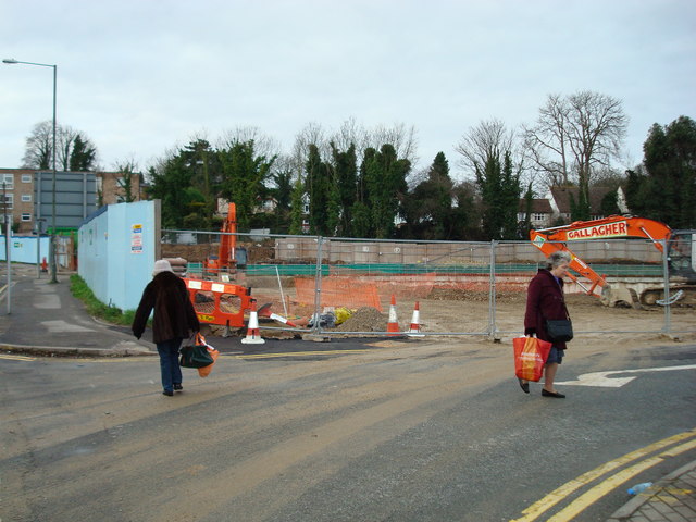 File:Site of future Tesco store, Station Road Orpington - geograph.org.uk - 657069.jpg