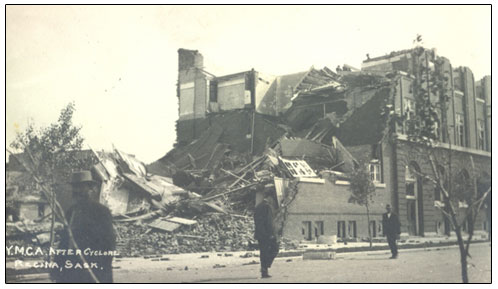 File:The YMCA, after the June 30, 1912 cyclone.jpg
