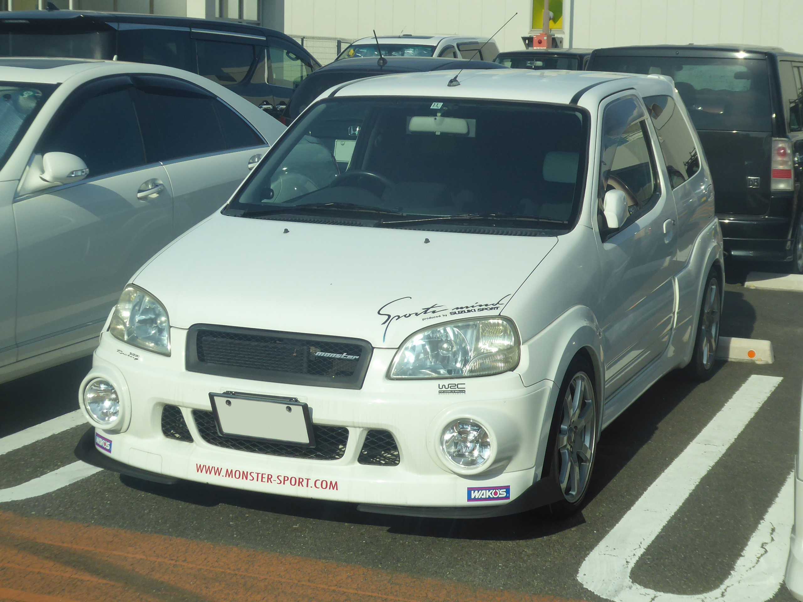 File:The frontview of Suzuki IGNIS Sport (TA-HT81S) tuned by 