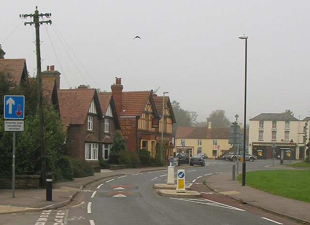 File:Traffic Calming, Church Road, Lydney - geograph.org.uk - 582368.jpg