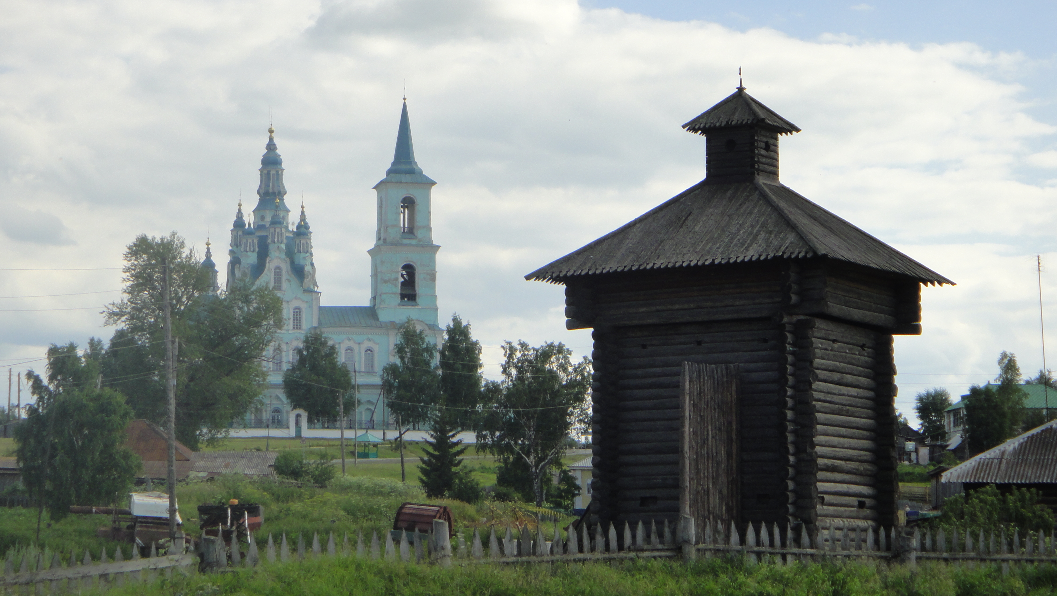 Нижняя Синячиха башня Острога