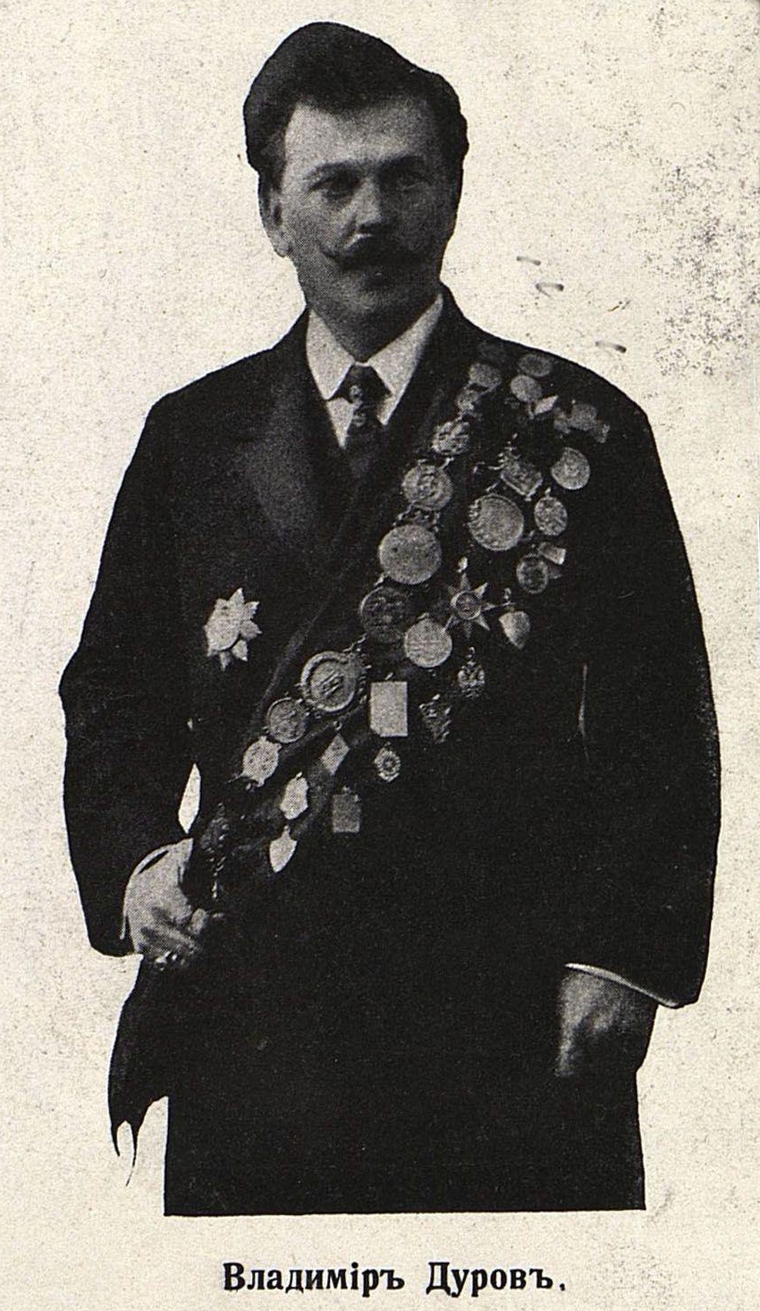 Дуров Владимир Леонидович, 1910-1914 гг.