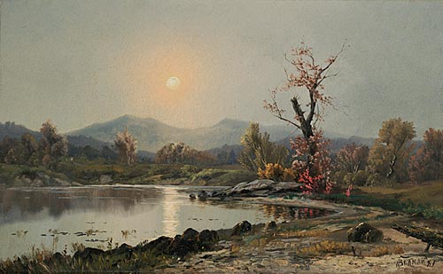 File:Beaman, Waldo Gamaliel - Sunset in the White Mountains (1881).jpg