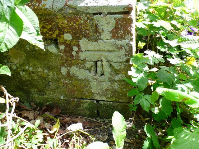 File:Bench Mark, Hermitage Village hall - geograph.org.uk - 1318736.jpg