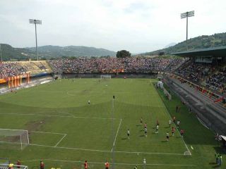 Ciro Vigorito stadium, Benevento, Italy, May 13, 2023, Benevento -  Modena
Serie B during Benevento Calcio vs Modena FC - Italian soccer  Serie B match Stock Photo - Alamy