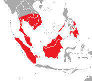 Calliophis intestinalis range.png