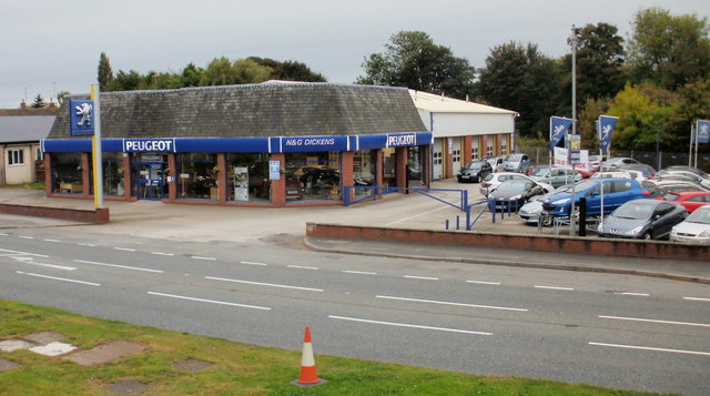 File:Dickens Peugeot Chester - geograph.org.uk - 1558815.jpg