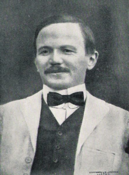 Eduard Huber, fotografía de 1913