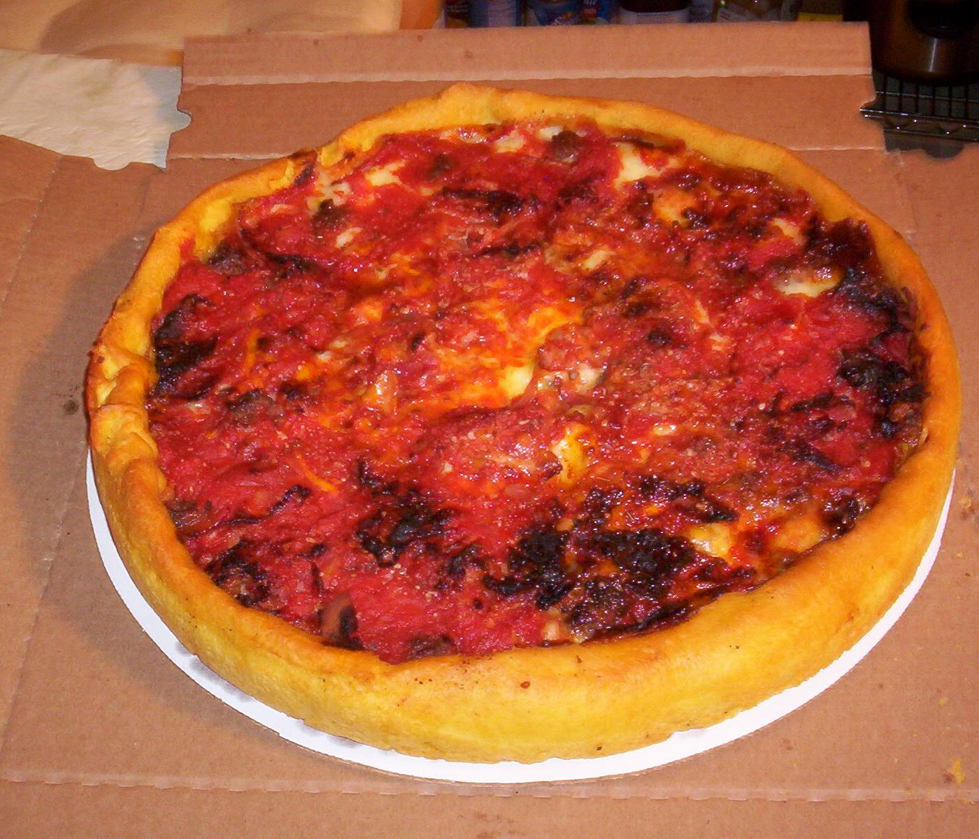 Pan pizza - Wikipedia