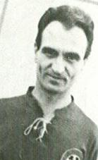 Hargitai Nándor a Vidék Legjobbja dorogi csapat tagjaként 1954-ben