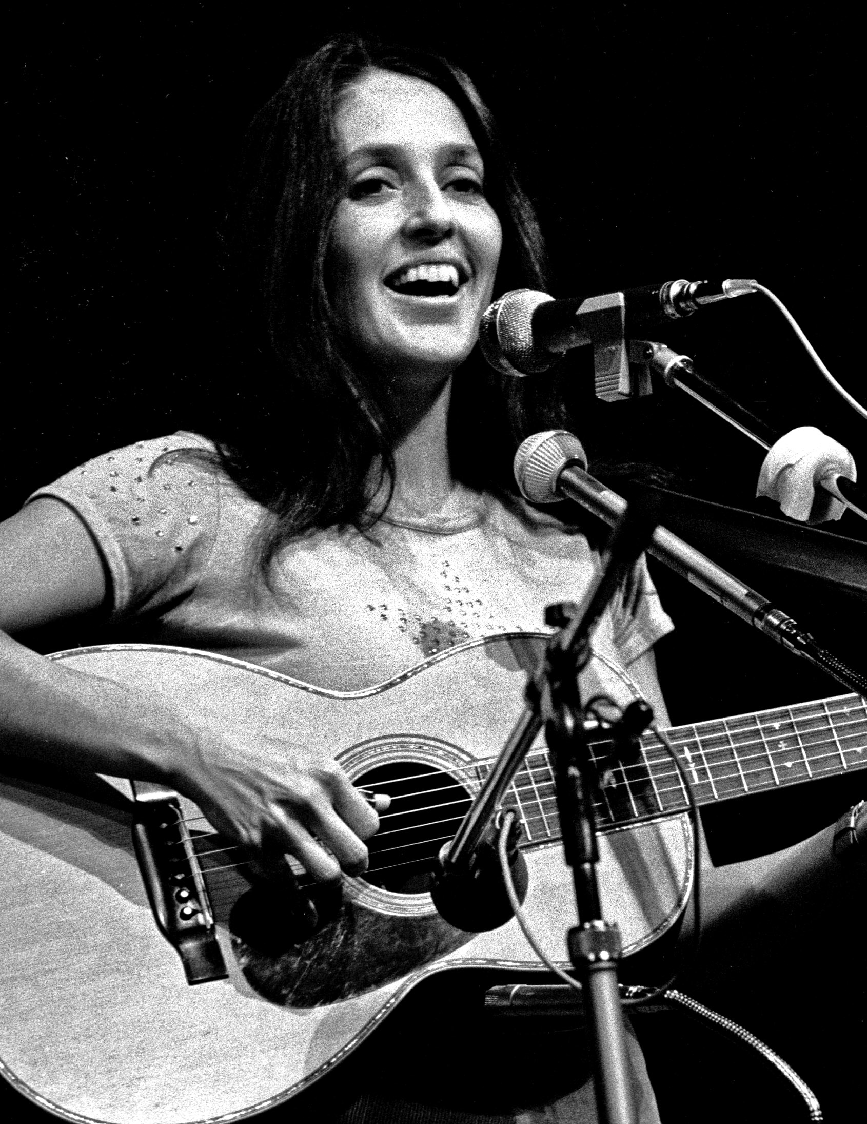Joan Báez en 1973.