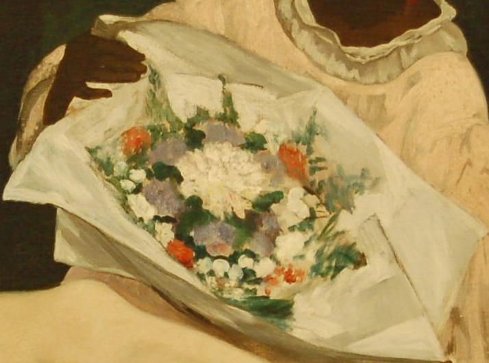 File:Manet olympia bouquet detail.JPG