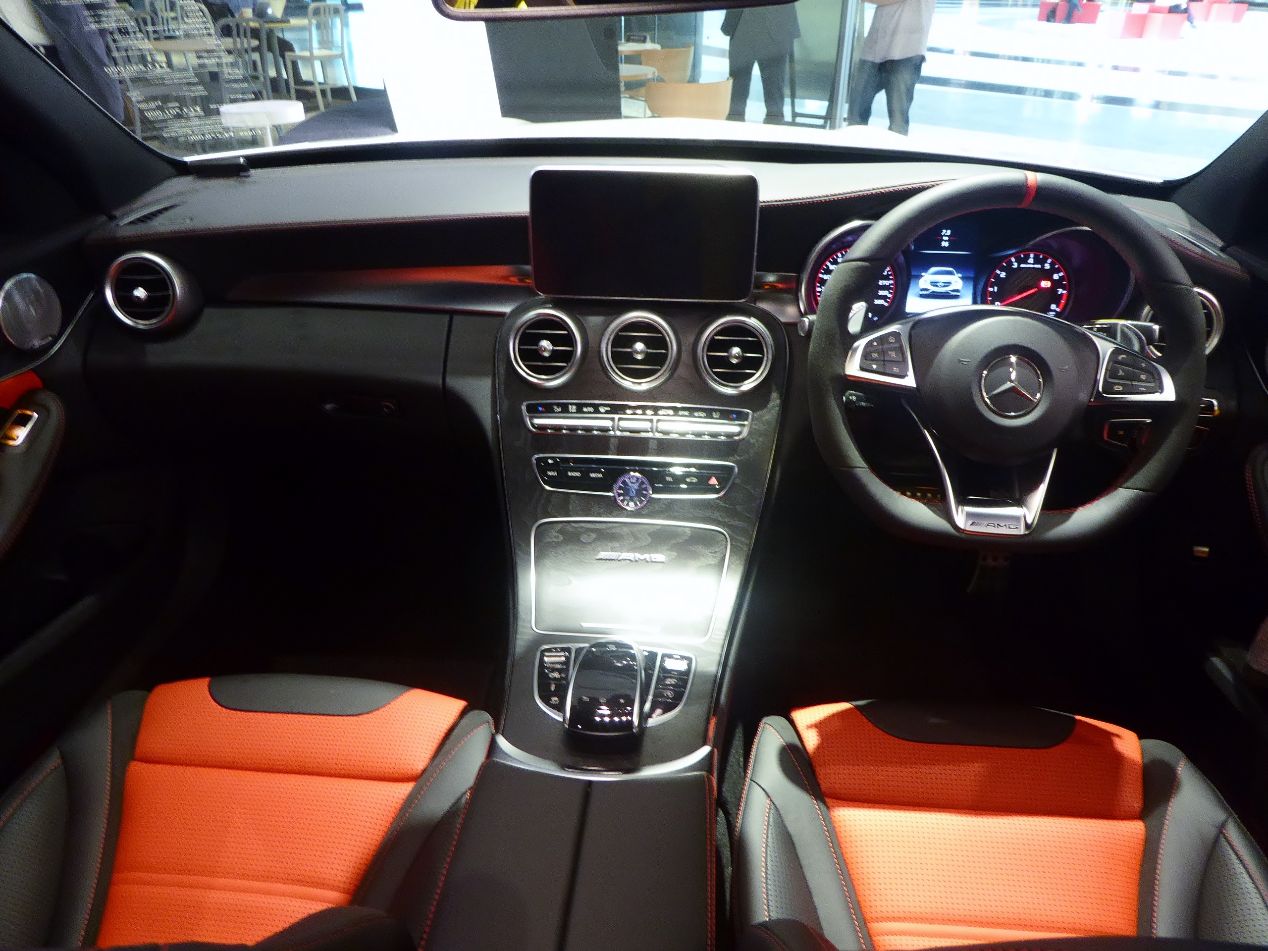 mercedes benz amg c63 interior