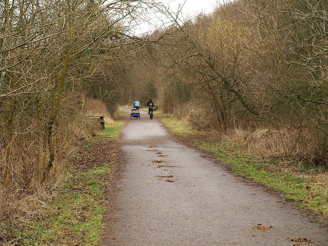 NCN cyclepath 24 - geograph.org.uk - 1189357