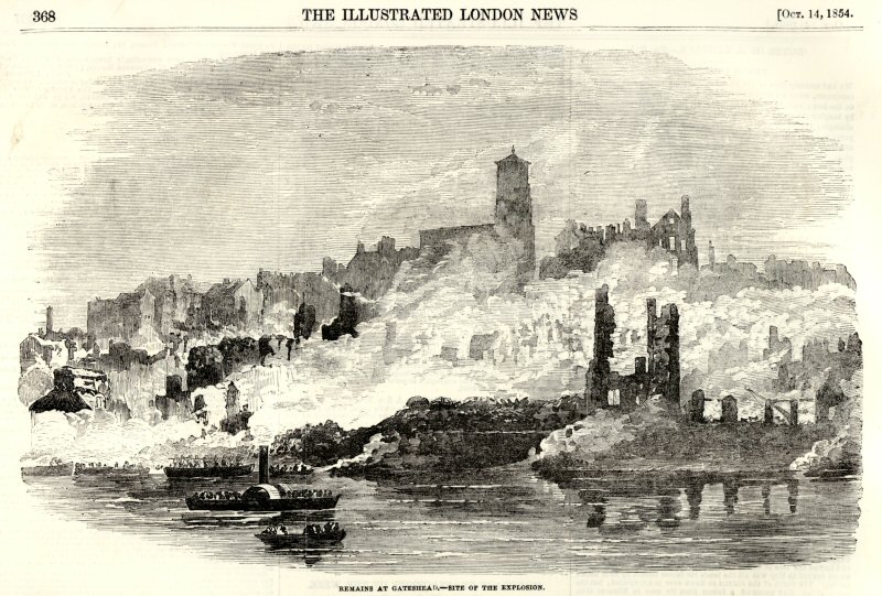 File:Newcastle and Gateshead Great Fire 1854 - Bonded warehouse - Bonded warehouse - Illustrated London News.jpg