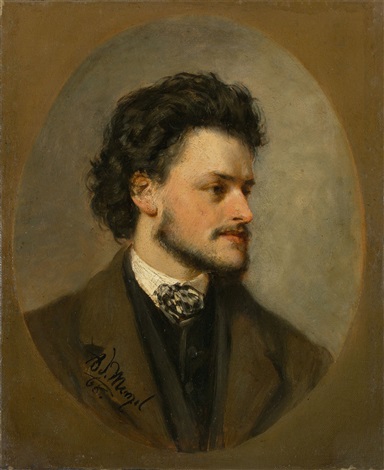 File:Portrait of the painter Paul Meyerheim - Adolph von Menzel.jpg