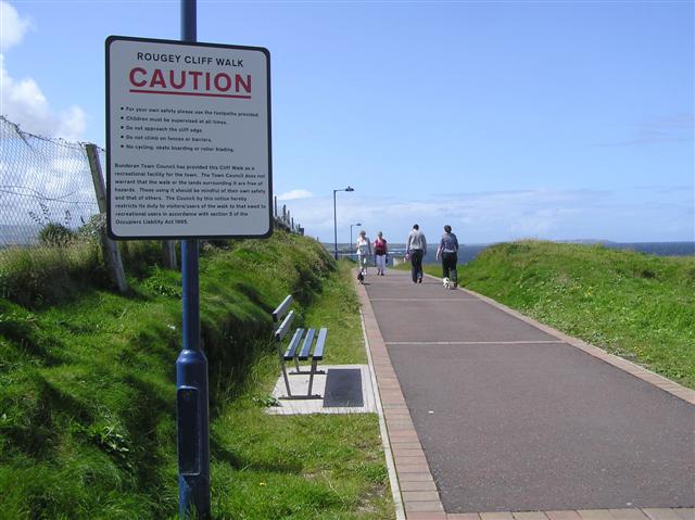 Rougey Cliff Walk - geograph.org.uk - 1422216