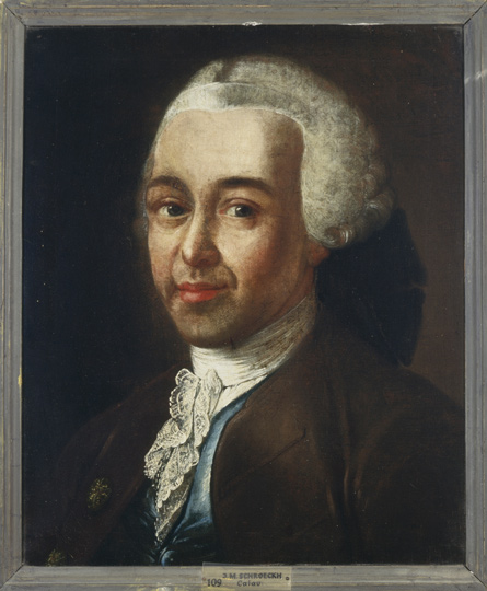 Johann Matthias Schröckh, Gemälde von [[Benjamin Calau