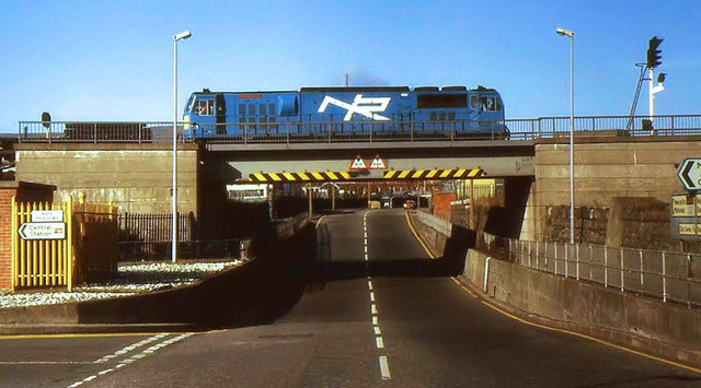 File:The Laganbank Road railway bridge, Belfast - geograph.org.uk - 1628530.jpg