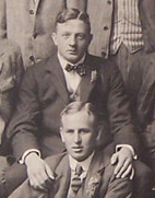 Tommy Smyth bij het team van de Britse eilanden in 1910